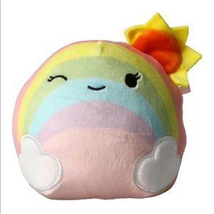 NWT 4.5” Sunshine the Rainbow Easter Squishmallow